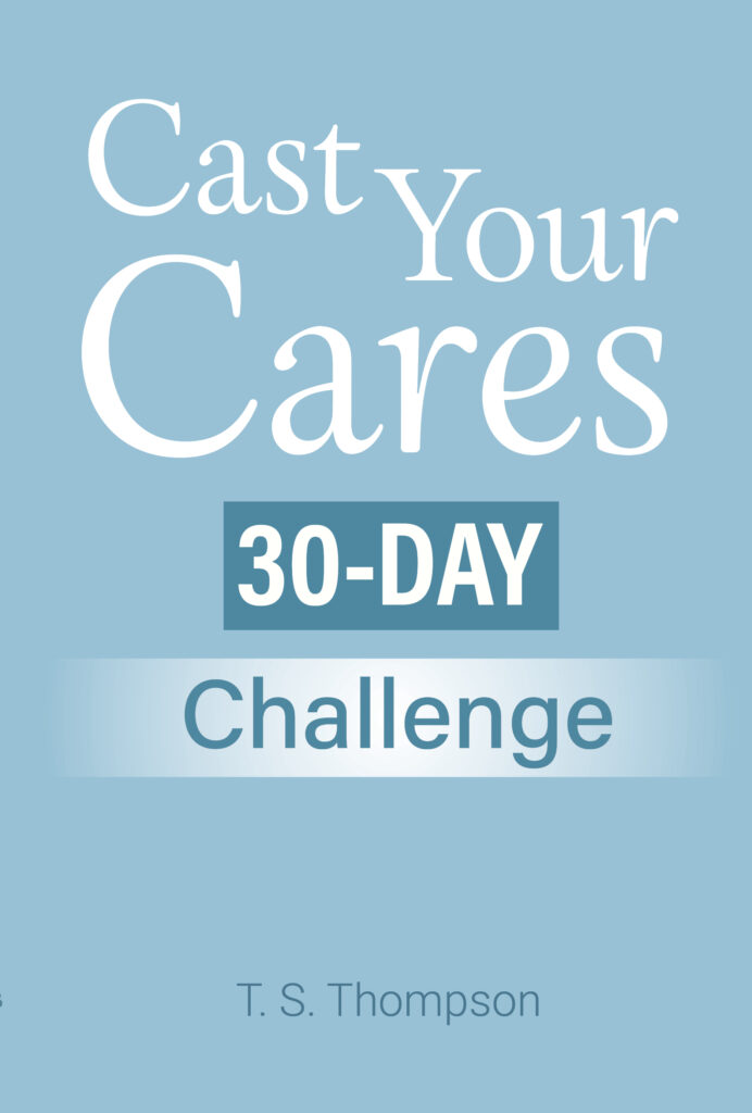 Cast Your Cares 30-Day Challenge front book cover