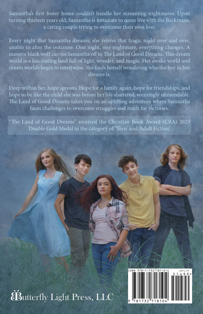 The Land of Good Dreams back book cover