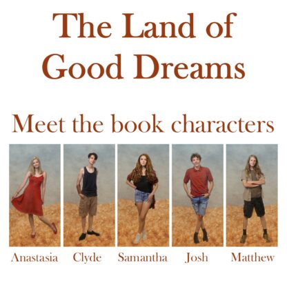 Meet the characters in Around the Amber Fire - Book 4