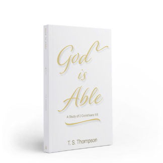 God is Able book cover 3D