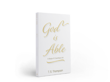 God is Able book cover 3D